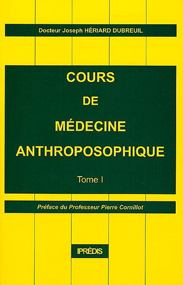 Couverture de Cours de médecine anthroposophique. Vol. 1