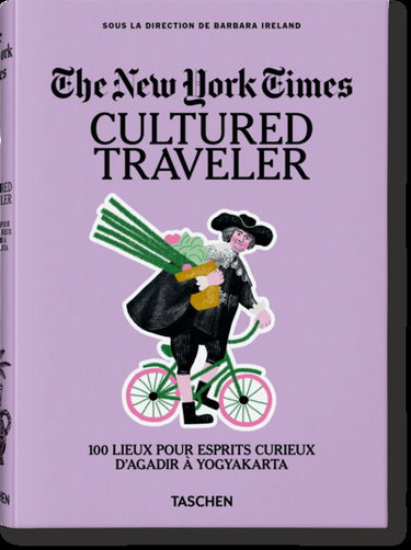 Couverture de The New York Times : cultured traveler : 100 lieux pour esprits curieux d'Agadir à Yogyakarta