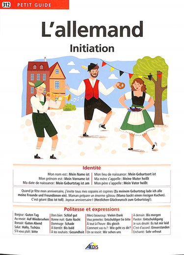Couverture de L'allemand : initiation