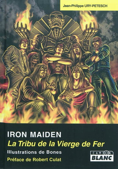 Couverture de Iron maiden : la tribu de la Vierge de fer
