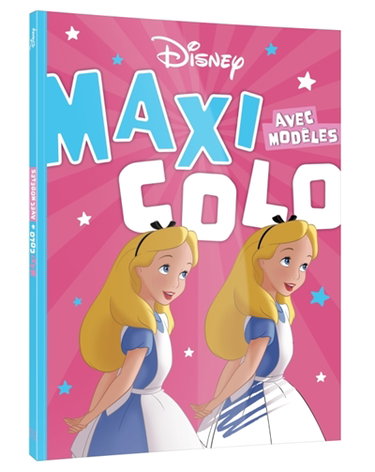 Couverture de DISNEY : Maxi Colo avec modèles : Les vieux Classiques