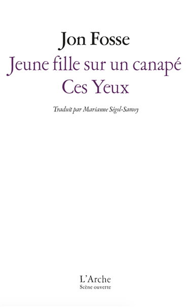 Couverture de Jeune fille sur un canapé. Ces yeux