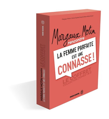 Couverture de Coffret Margaux Motin rencontre La femme parfaite est une connasse !