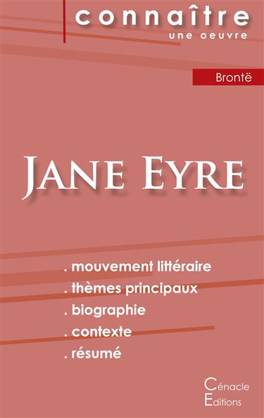 Couverture de Fiche de lecture Jane Eyre de Charlotte Brontë (Analyse littéraire de référence et résumé complet)