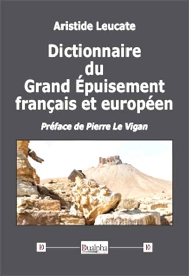 Couverture de Dictionnaire du grand épuisement français et européen