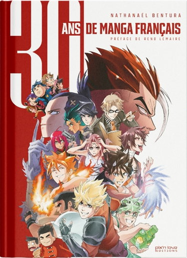 Couverture de 30 ans de manga français