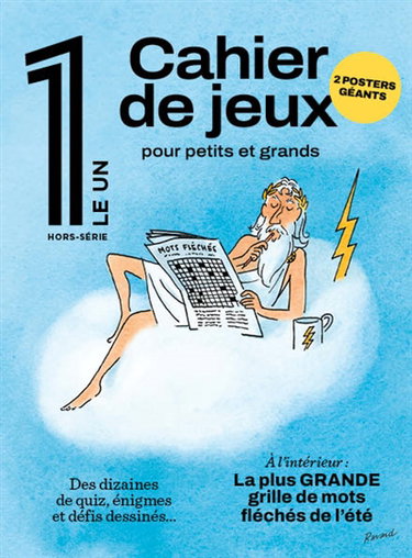Couverture de Le 1, hors-série. Cahier de jeux : pour petits et grands