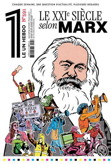 Couverture de Le un hebdo : chaque semaine, une question d'actualité, plusieurs regards, n° 591. Le XXIe siècle selon Marx