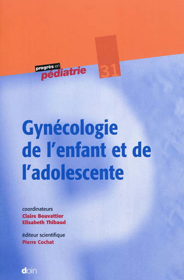 Couverture de Gynécologie de l'enfant et de l'adolescent