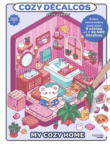 Couverture de Cozy Décalcos : My cozy home