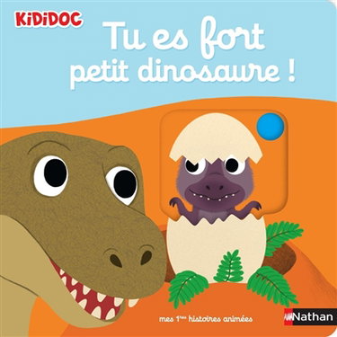 Couverture de Tu es fort petit dinosaure !