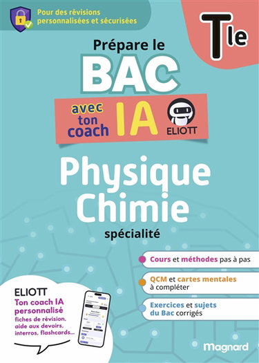 Couverture de Physique chimie terminale : spécialité