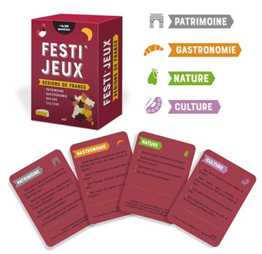 Couverture de Régions de France : patrimoine, gastronomie, nature, culture
