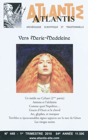 Couverture de Atlantis, n° 440. Vers Marie-Madeleine