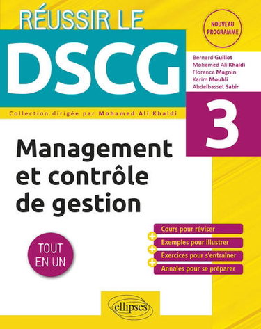 Couverture de Management et contrôle de gestion, UE 3 : tout en un : nouveau programme