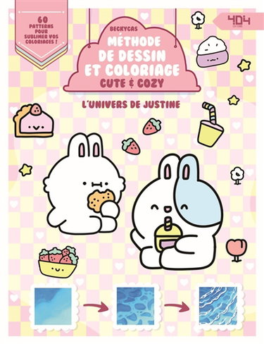 Couverture de Méthode de coloriage cute & cosy