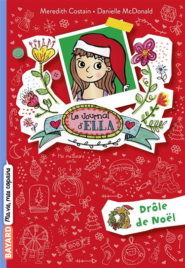 Couverture de Le journal d'Ella. Vol. 6. Drôle de Noël