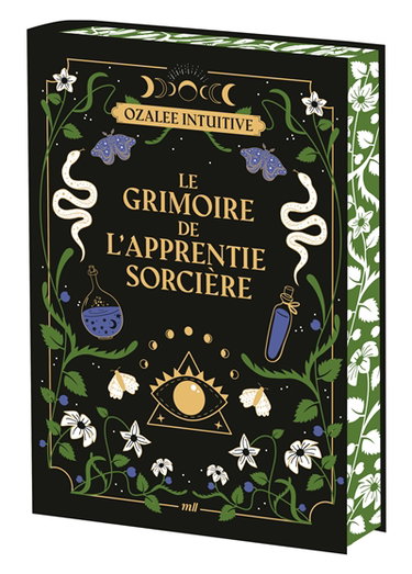 Couverture de Le grimoire de l'apprentie sorcière