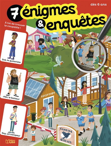 Couverture de 7 énigmes et enquêtes. Vol. 1