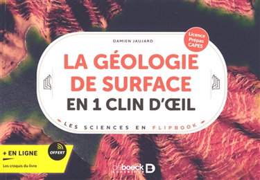 Couverture de La géologie de surface en 1 clin d'oeil : licence, prépas, Capes