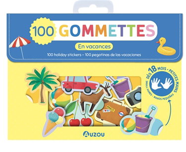 Couverture de 100 gommettes : En vacances