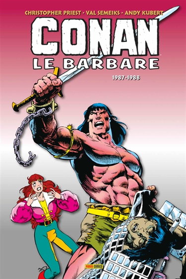 Couverture de Conan le barbare : l'intégrale. 1987-1988