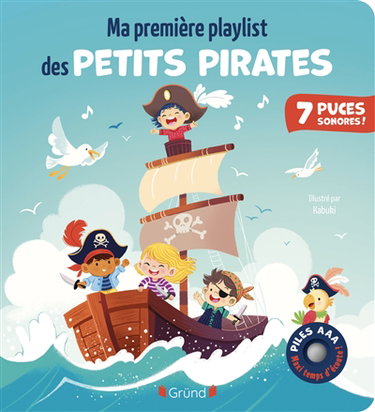 Couverture de Ma première playlist des petits pirates