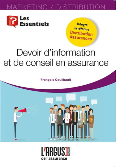 Couverture de Devoir d'information et de conseil en assurance