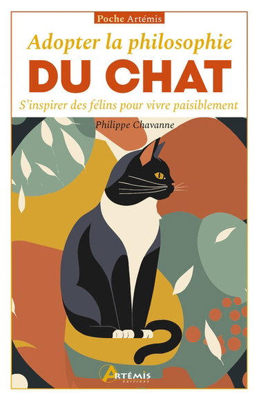 Couverture de Adopter la philosophie du chat : s'inspirer des félins pour vivre paisiblement