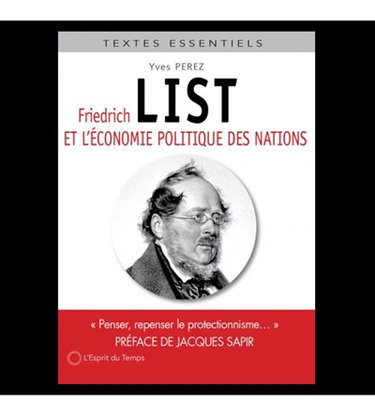 Couverture de Friedrich List et l'économie politique des nations