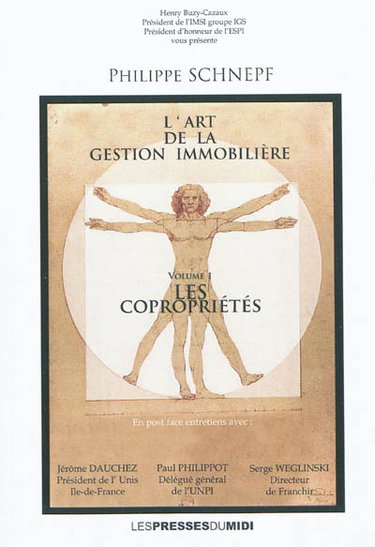 Couverture de L'art de la gestion immobilière. Vol. 1. Les copropriétés