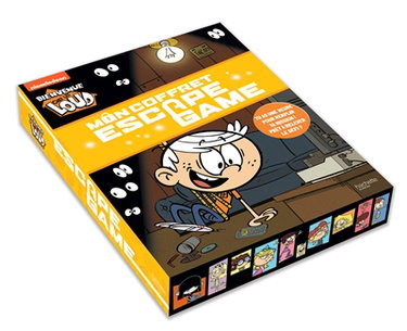 Couverture de Bienvenue chez les Loud : mon coffret escape game