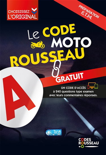 Couverture de Le code moto Rousseau : préparation ETM