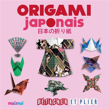 Couverture de Origami japonais : détacher et plier
