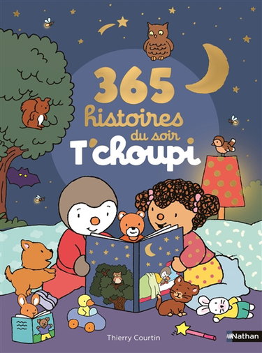 Couverture de 365 histoires du soir T'choupi