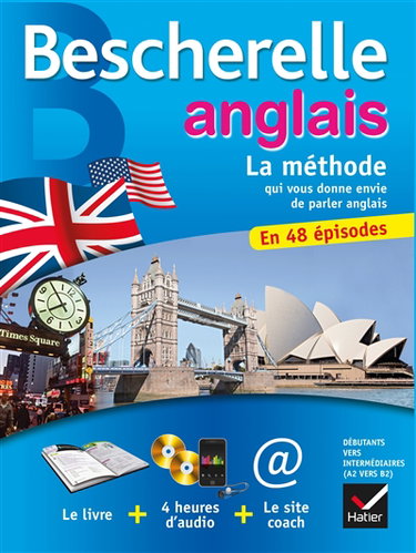 Couverture de Anglais : la méthode qui vous donne envie de parler anglais : en 48 épisodes