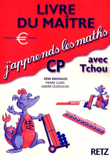 Couverture de J'apprends les maths avec Tchou, CP : livre du maître