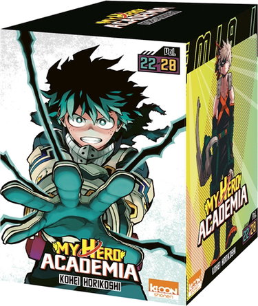 Couverture de My hero academia : vol. 22 à 28