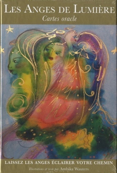 Couverture de Les anges de lumière : cartes oracle : laissez les anges éclairer votre chemin