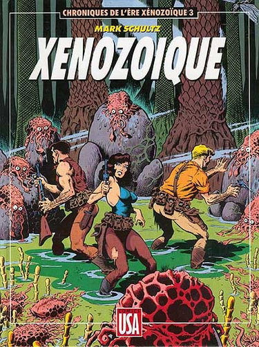 Couverture de Les Chroniques de l'ère xénozoïque. Vol. 3. Xénozoïque