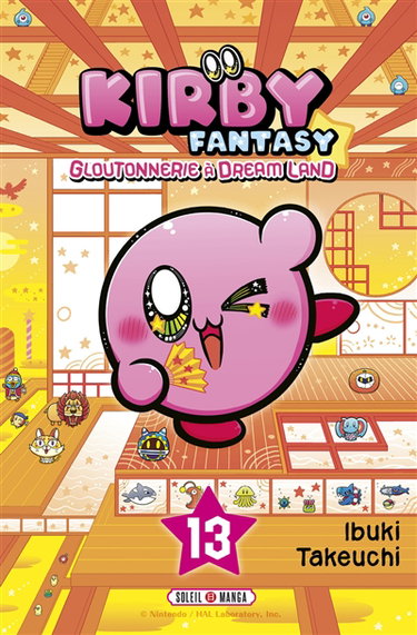 Couverture de Kirby fantasy : gloutonnerie à Dream Land. Vol. 13