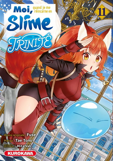 Couverture de Moi, quand je me réincarne en Slime, Trinité. Vol. 11