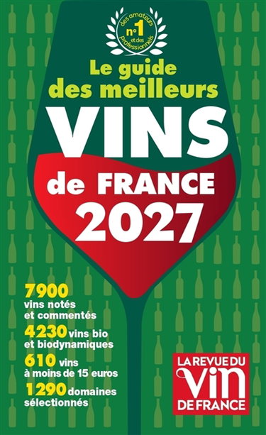 Couverture de Le guide des meilleurs vins de France : 2027