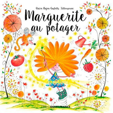 Couverture de Marguerite au potager