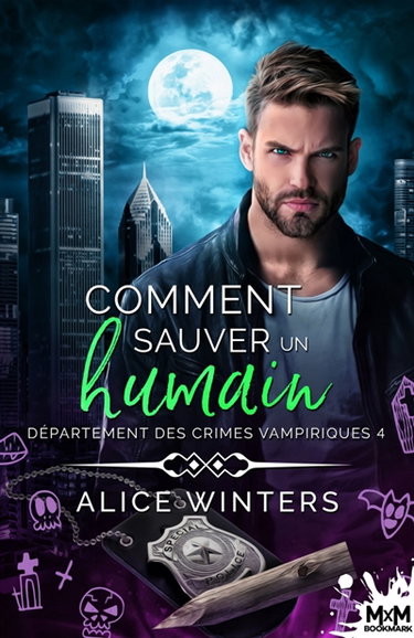Couverture de Comment sauver un humain : Département des crimes vampiriques, T4