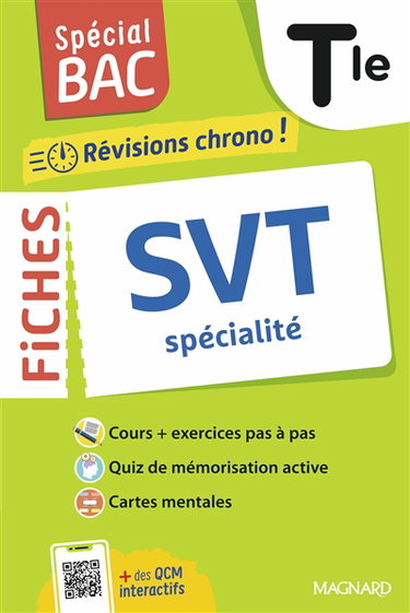 Couverture de SVT terminale : révisions chrono ! : spécialité