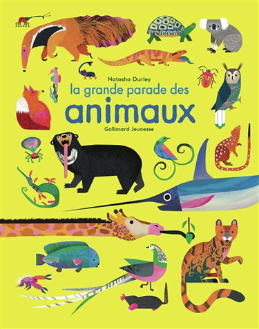Couverture de La grande parade des animaux