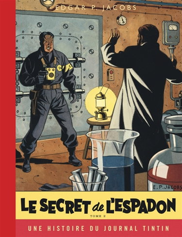 Couverture de Les aventures de Blake et Mortimer. Vol. 2. Le secret de l'Espadon. Vol. 2. L'évasion de Mortimer