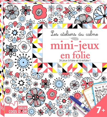 Couverture de Mini-jeux en folie : 26 jeux à faire et à refaire !