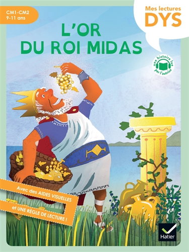 Couverture de L'or du roi Midas : CM1, CM2, 9-11 ans